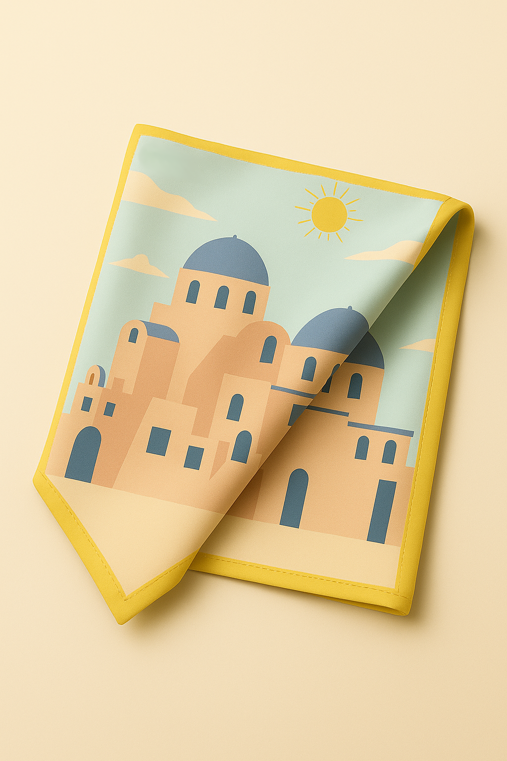 Pañuelo de seda Atenea