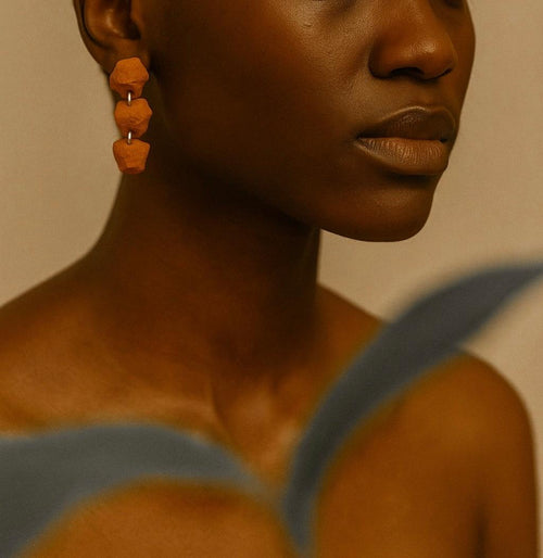 pendientes cascara de naranja